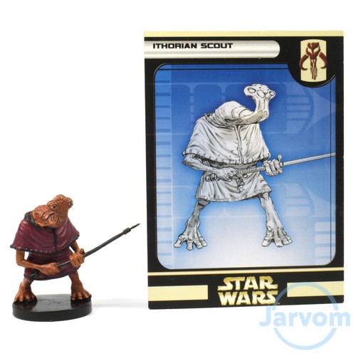 Star Wars Miniatures Universe Rebel Storm Ithorian Scout 49/60 w/ Card