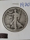 1920-D Walking Liberty Half Dollar Silver Coin - Very Good