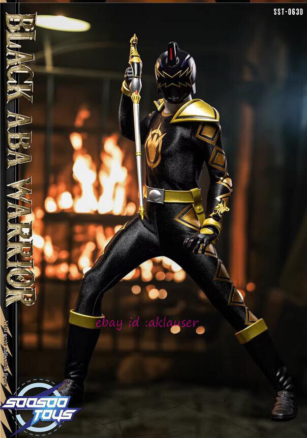 Soosootoys Sst-063d 1/6 Black Aba Warrior Collectible Action
