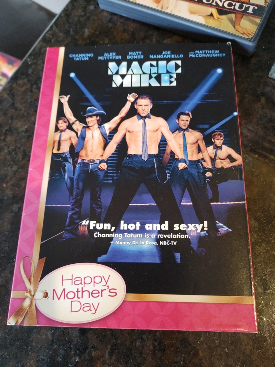 NEW SEALED Magic Mike DVD w/Happy Mothers Day Slipcover Channing
