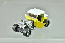 Micro Machines Ford T Bucket Roadster Deluxe Yellow Vintage Galoob