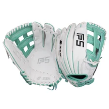 SSK FP5 12.5" Fastpitch Softball Glove FP5-1250WHTMNT3