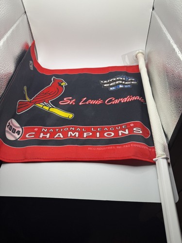 St Louis STL Cardinals MLB 11X14 Window Mount 2-Sided Car Flag - NEW - Picture 2 of 3