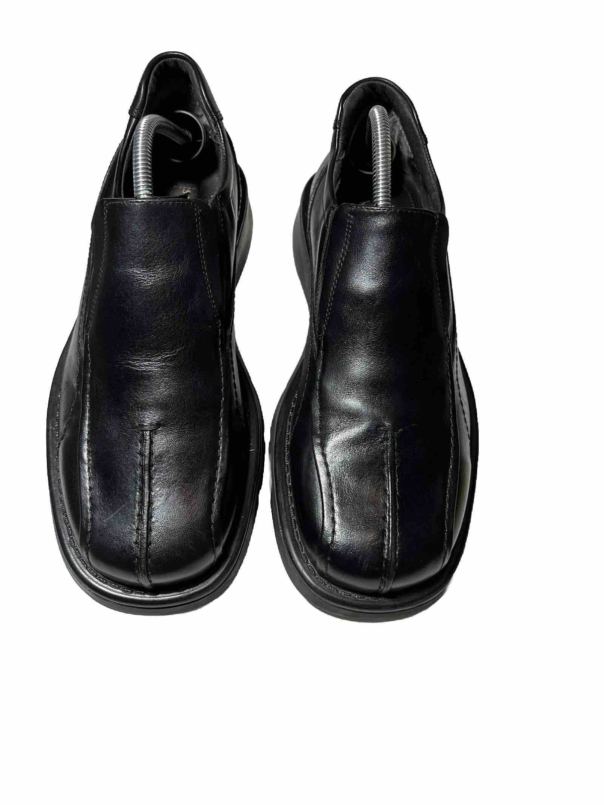 SAOLA Scarpe Structure Uomo Made In Italy Pelle Tomaio Nero Taglia 9 5