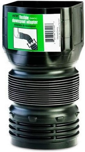Space-Saving Design: Innovative 3x4x4-inch Downspout Adaptor, Easy Installation - Picture 2 of 3