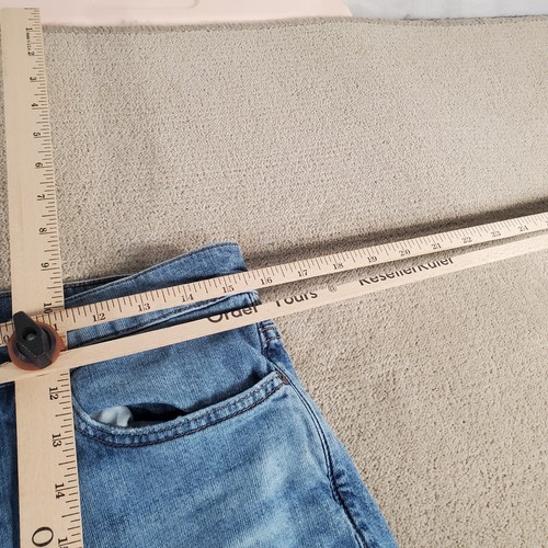 Madewell Jeans Mens 32x30 Blue Straight Leg Faded Medium Wash Denim Casual Pants - Picture 3 of 12