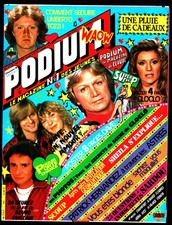 PODIUM n°94 # 1979 # AVEC LE POSTER DAVE CLAUDE FRANCOIS ATTACHE