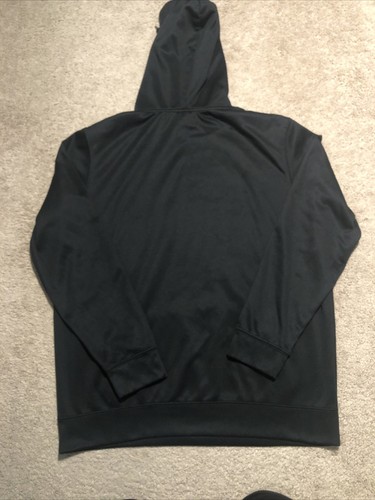 Alabama Crimson Tide Classic A Logo Colosseum Hooded Sweatshirt Men’s L Black - Picture 8 of 10