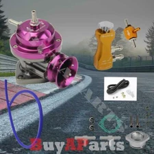 Purple Type-RS Blow Off Valve BOV Kit Racing Manual Boost Controller 30PSI Gold