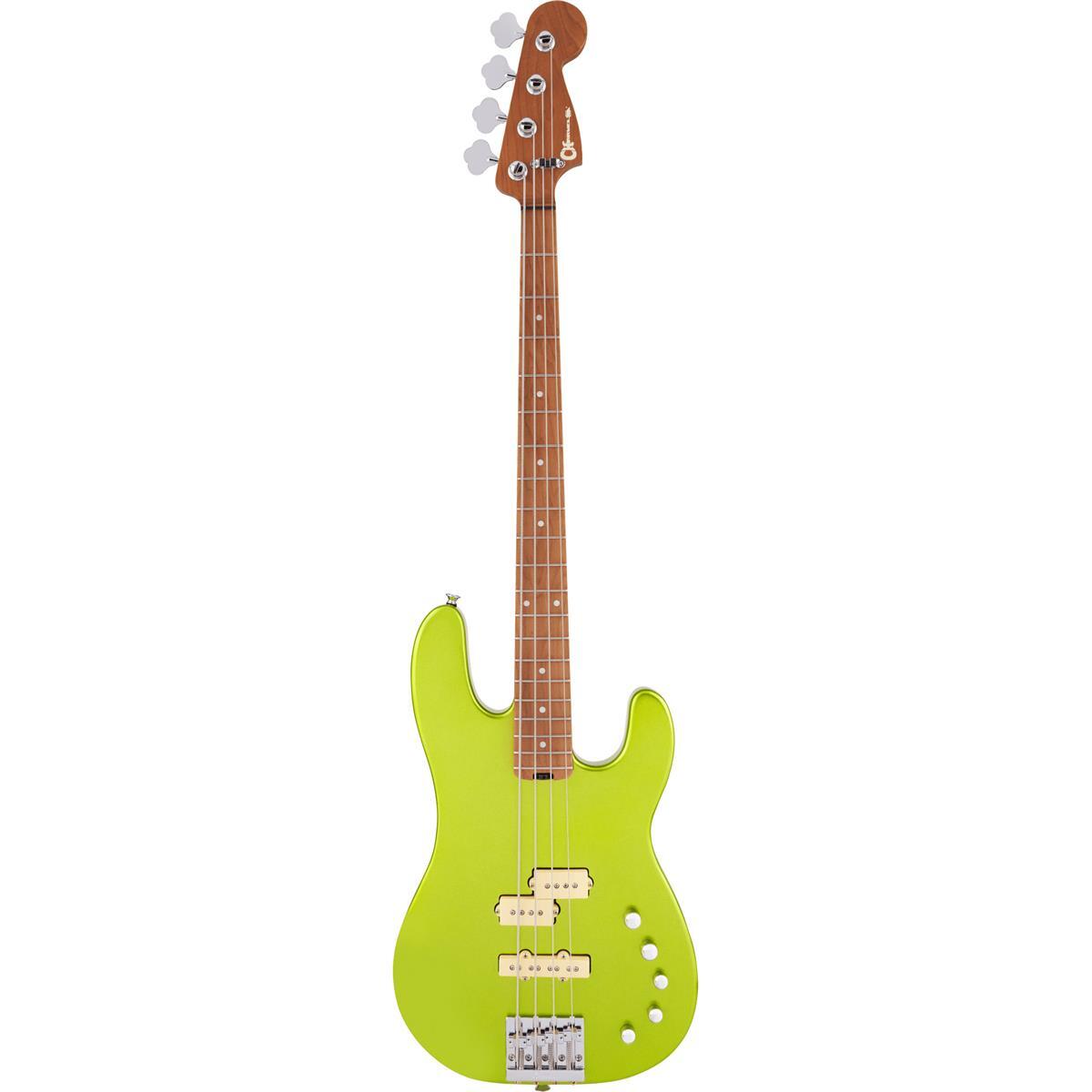 Электрогитара Charvel Pro-Mod San Dimas Bass PJIV Lime Green Metallic 141090₽