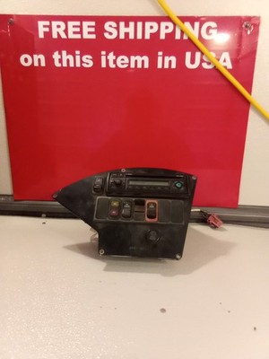 Used Bluebird School Bus Dash With Radio & 8 Way Light Switches, Free Shipping