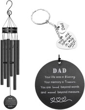 Memorial Wind Chimes for Loss of Loved One Prime, Outdoor Memory Chimes, Mother,