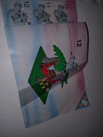 MANUAL ONLY Lego 6262 King Kahuka&rsquo;s Throne Vintage Instructions Legoland Island