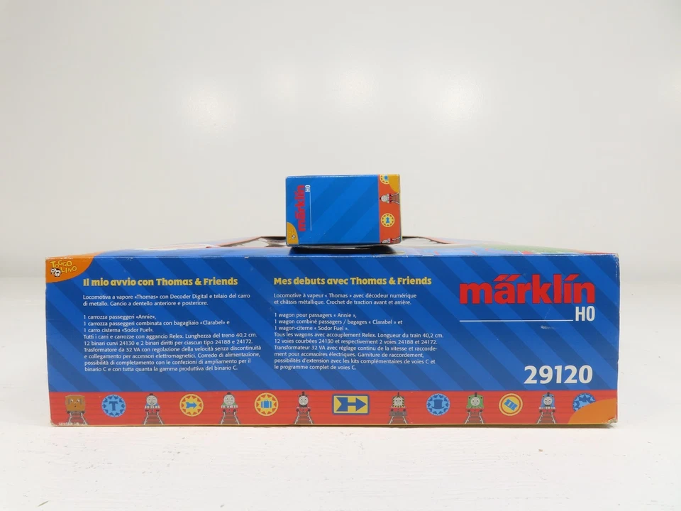 Marklin 29120 HO Thomas & Friends Set & Tidmouth Milk Car LN 12264 - Image 3 of 4