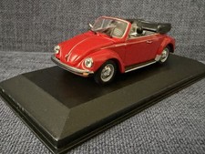 1/43 Minichamps Vw Beetle 1303 Cabriolet Red Volkswagen