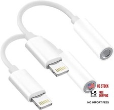 Headphone Adapters, 2 Pack 3.5 mm Headphone/Earphone Jack Audio Aux Adapter