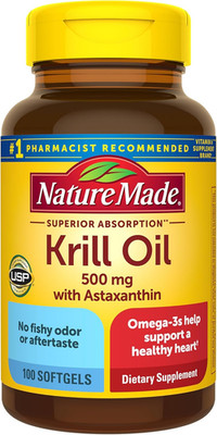 Superior Absorption Krill Oil 500Mg with Astaxanthin and Phospholipids, Omega 3