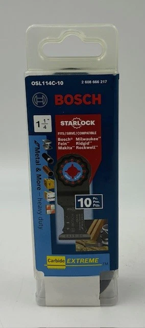 Bosch OSL114C-10 1.25 In. Starlock Oscillating Multi-Tool Blade - Image 1 of 1