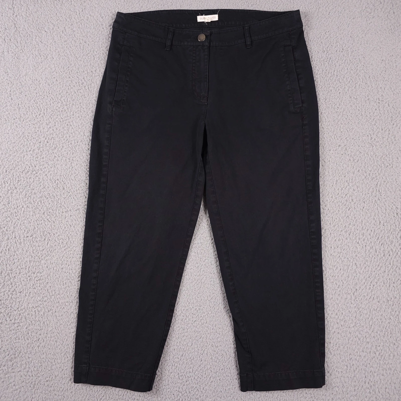 Eileen Fisher Pants Womens Small Washed Black Straight Leg Capri Organic Cotton
Opens in a new windo