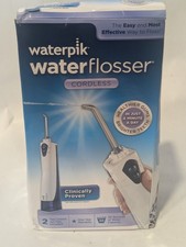 Waterpik Cordless Water Flosser WP-360 Portable Oral Irrigator White - Open Box