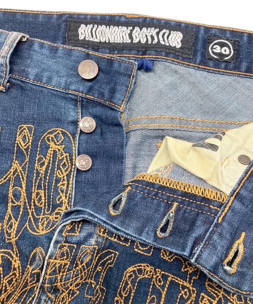 BILLIONAIRE BOYS CLUB                    Logo Stitch Denim Pants Indigo 821-2104 View 3