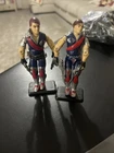 1985 GI JOE TOMAX & XAMOT Figures Crimson Guard Commanders Incomplete Vintage