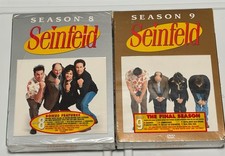 Seinfeld NEW Sealed DVD Lot of 2 - Complete Seasons 8 and 9