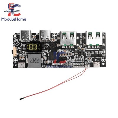 22.5W Mobile Power Bank Circuit Board DIY PD Multi-protocol Fast Charging Module
