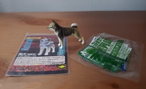 Kaiyodo Choco Q Natural Monuments Shiba Inu mini animal figure gashapon