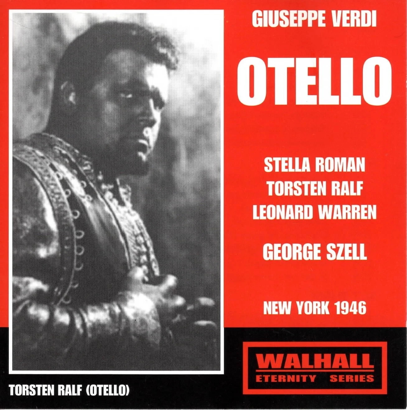 Verdi Otello George Szell New York 1946 Walhall 2 CD *LIKE NEW*