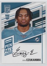 2022 Panini Donruss Elite Pen Pals Erik Ezukanma #PP-EE Auto 0dp1