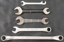 Vintage Williams Combination Wrenches Open End Box End Lot Of 5 38 716 1332 1