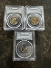 PCGS Slabs - 2x Sacagawea Dollars & 1971 S Proof Mercury Dime