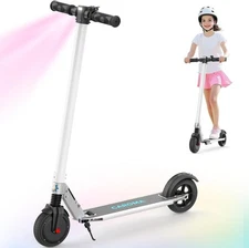 Caroma Electric Scooter for Kids Ages 6-14, 250W Motor, Max 16 Miles & 15 Mph