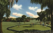 Clearwater, Florida FL Clearwater Golf Country Club Tichnor Linen Postcard