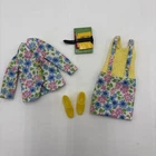 VTG 1963 Skipper Doll Hearts 'n Flowers #1945 Dress/Jacket/Shoes Very Nice!