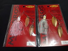 deps MINIBROS 3/8oz 2 set 2 spinnerbait spinbait