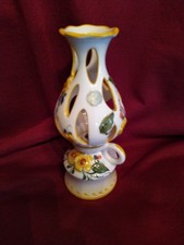 dekoratives Souvenir * Petroleum-Lampe * 26 cm Bestzustand Keramik Portugal