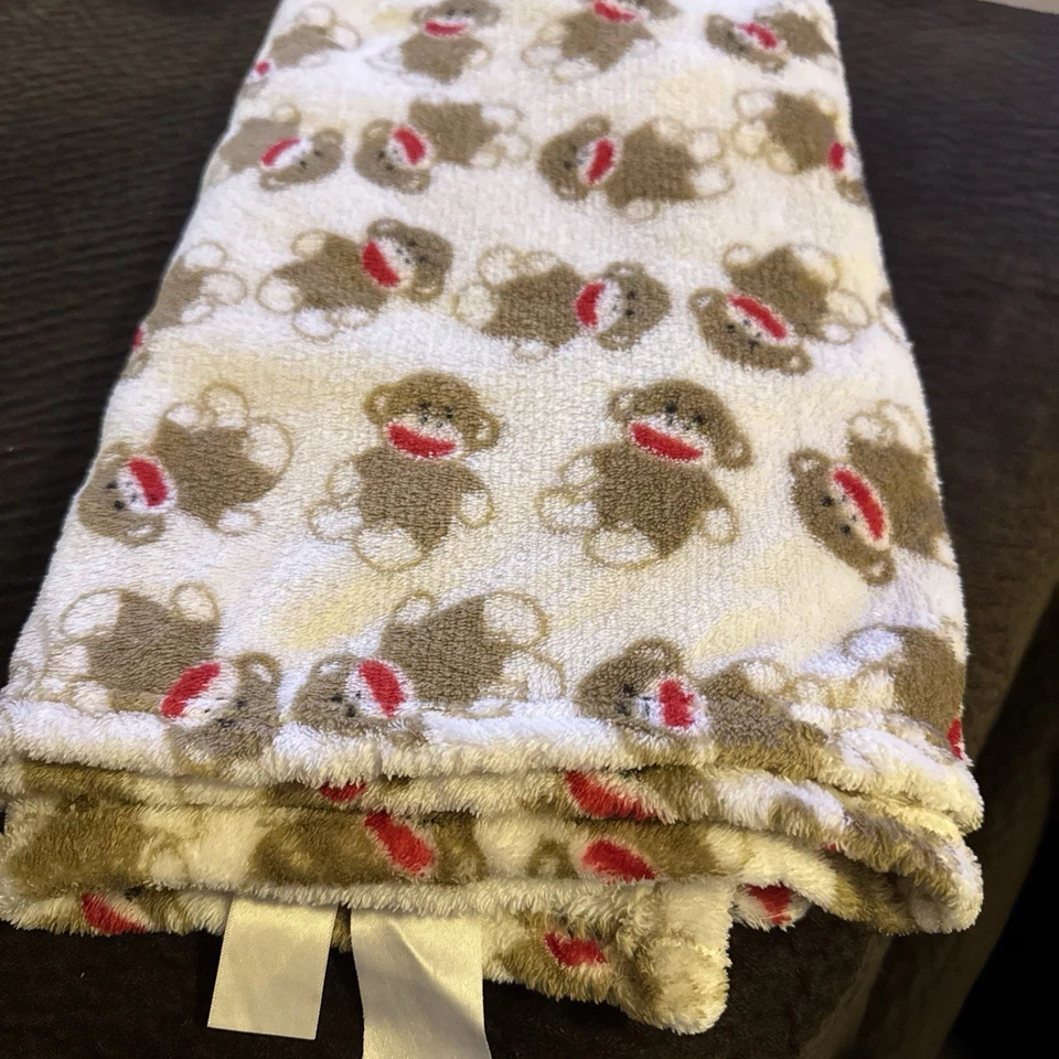 Calcetines Baby Starters Mono Manta Blanca Cuerpo Completo Felpa Vellón Foto 2 de 4