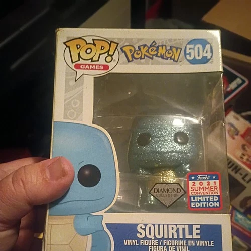 Funko Pop! Vinyl: Pokémon - Squirtle (Diamond Glitter) - GameStop San Diego...