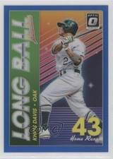 2018 Panini Donruss Optic Long Ball Leaders Blue Prizm /149 Khris Davis 0z8