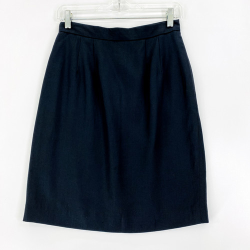 Alison McCabe Women’s Petite Skirt Size 10P Black Career No Material Tag