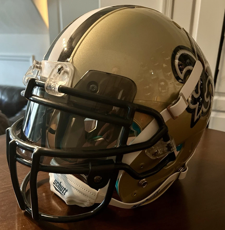 Nuevo Casco de Fútbol Americano Tamaño Completo Auténtico New Orleans Saints Schutt Air XP Adulto L Foto 2 de 4