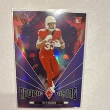 Panini Phoenix Rookie Rising Trey Benson #RR-TBN 2024 Arizona Cardinals