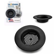 Flex Strainer Kitchen Sink Drain Basket Strainer for 3.5 Inch Drains - BPA-Free,