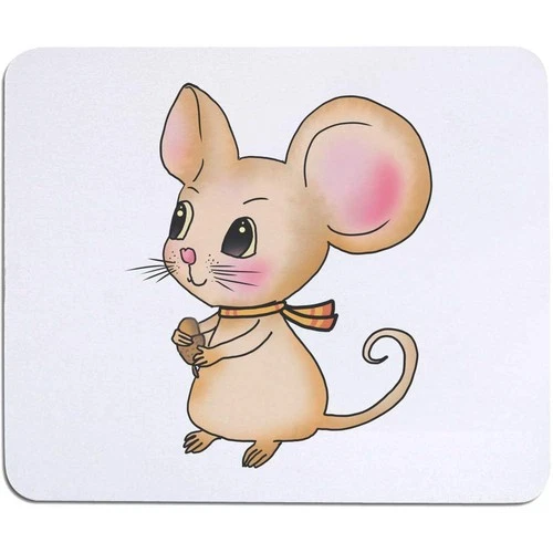 'Cute Mouse' Mouse Mat / Desk Pad (MO00041810)