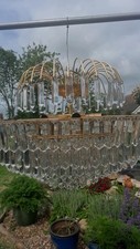 MASSIVE FRENCH  BASKET CRYSTAL CHANDELIER  SUPERB  c1960 RARE P