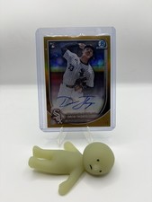 2025 Bowman Chrome Drew Thorpe True Gold Refractor Auto /50 Chicago White Sox