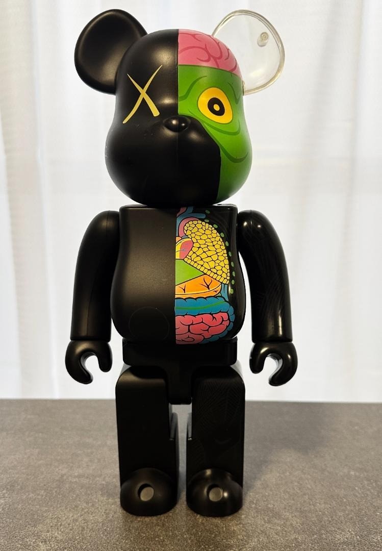 未開封 MEDICOM TOY BE@RBRICK KAWS 100% 400% KAWS Brown Dissected 400% 100% Bearbrick Set Be@rbrick