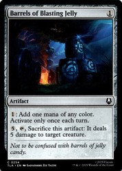 Barrels of Blasting Jelly 254 Avatar: The Last Airbender Common Artifact